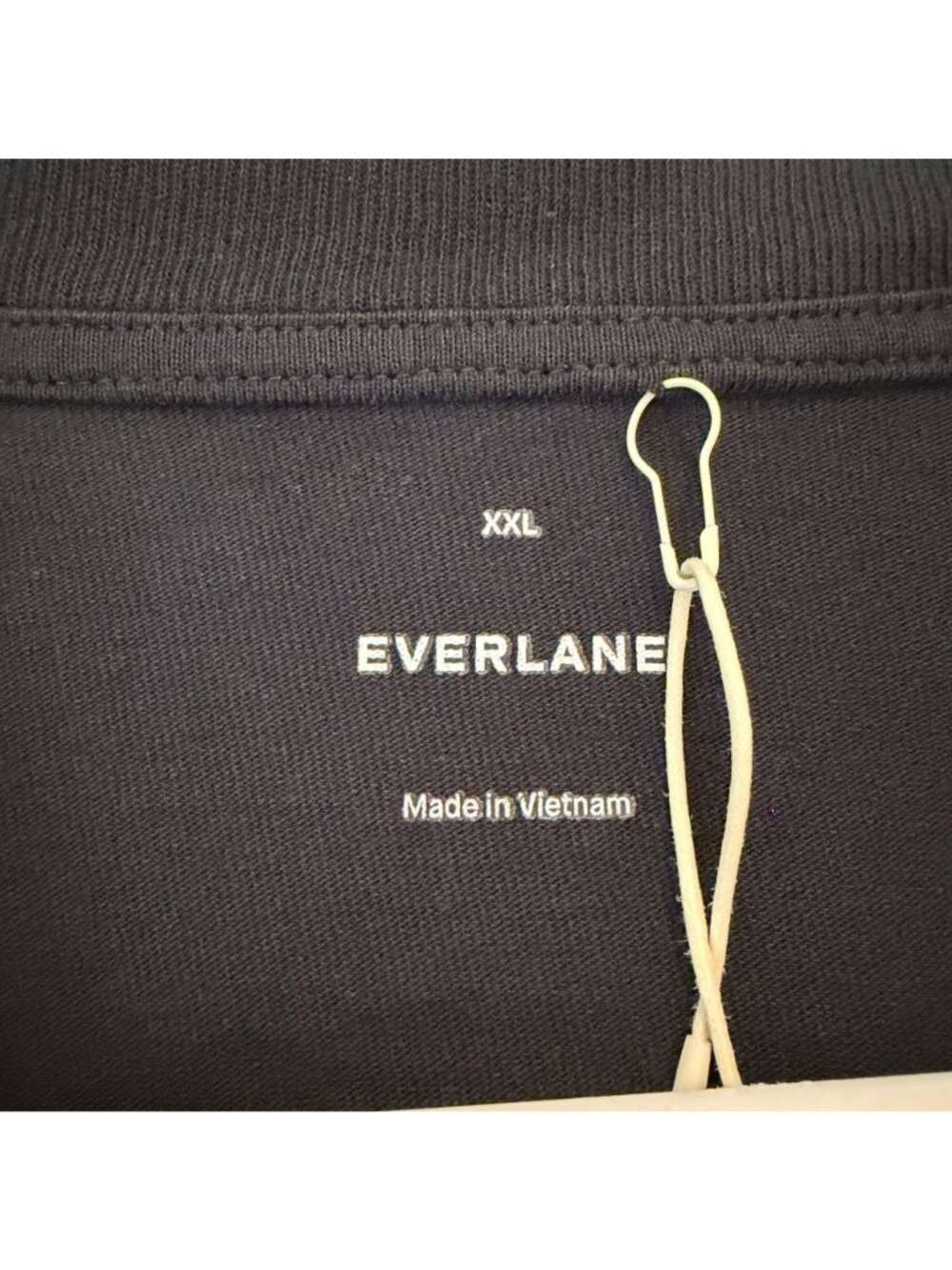 Everlane The Oversized Classic Tee Men's Size XXL in Black New With Tags! - Picture 3 of 6
